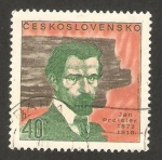 Stamps Czechoslovakia -  Jan Preisier, pintor