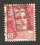 Stamps France -  Marianne de Gandon