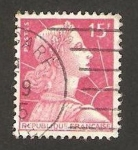 Stamps France -  1011 - Marianne de Muller