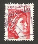 Stamps France -  1972 - Sabine de Gandon