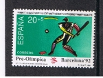 Stamps Spain -  Edifil  3078  Barcelona´92  V serie Pre-Olimpica  