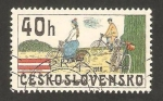 Stamps Czechoslovakia -  2351 - bicicletas modelo año 1910
