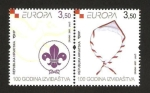 Stamps Croatia -  Europa