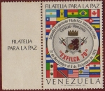 Sellos de America - Venezuela -  Filatelia para la paz