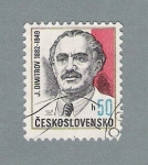 Stamps Czechoslovakia -  J.Dimitrov