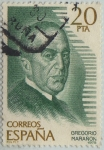 Stamps : Europe : Spain :  personajes españoles-Gregorio Marañon-1979