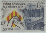 Stamps : Europe : Spain :  Proclamacion del Estatuto de Autonomia de Cataluña-1979