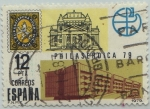 Stamps Spain -  exposicion filatelica mundial-1979