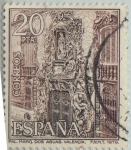 Stamps Spain -  Paisajes y Monumentos-Palacio marques de Dos Aguas-Valencia-1979