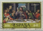 Stamps Spain -  Dia del sello-Juan de Juanes(Santa Cena)-1979