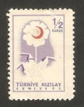Stamps Turkey -  regando la flor