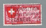 Stamps Switzerland -  Exposición Nacional de Suiza