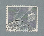 Stamps Switzerland -  Teleferico