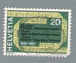 Stamps : Europe : Switzerland :  Agencia telegráfica