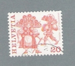 Stamps Switzerland -  Silver¡sterklause Herisau
