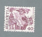 Stamps Switzerland -  Escalade Genevé