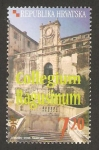 Sellos de Europa - Croacia -  350 anivº del colegio ragusinum