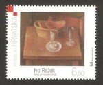 Stamps Croatia -  arte moderno croata