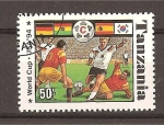 Stamps : Africa : Tanzania :  Mundial USA 94.