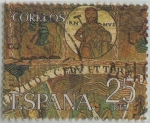 Stamps Spain -  Tapiz de la creación-Gerona-1980