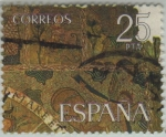 Stamps Spain -  Tapiz de la creación-Gerona-1980