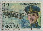 Sellos de Europa - Espa�a -  Pioneros de la aviación-Alfredo Kinderland-1980