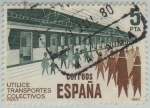 Stamps Spain -  Utilice transportes colectivos-1980