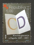 Stamps Croatia -  400 anivº de la biblioteca nacional y universitaria de zagreb