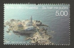 Stamps : Europe : Croatia :  faro de san ivan