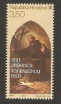 Stamps Croatia -  800 anivº de la orden de los franciscanos