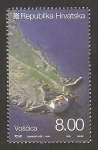 Stamps : Europe : Croatia :  faro de voscica