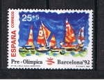 Stamps Spain -  Edifil  3158  Barcelona´92  VIII serie Pre-Olimpica  