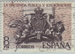 Sellos de Europa - Espaa -  La hacienda publica y los Borbones-1980