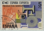 Stamps Spain -  Expaña exporta-productos siderurgicos-1980