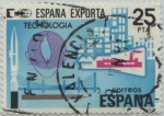 Stamps Spain -  españa exporta-tecnología-1980