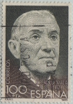 Stamps Spain -  centenario nacimiento Ramón Pérez de Ayala-1980