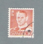 Stamps Denmark -  Rey Federico IX