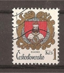 Sellos de Europa - Checoslovaquia -  Escudos.