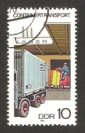 Sellos de Europa - Alemania -  transporte de contenedores