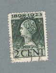 Stamps Netherlands -  Reina Guillermina I