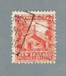 Stamps New Zealand -  Casa