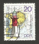 Stamps Germany -  faro de sassnitz