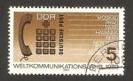 Stamps Germany -  2415 - Teléfono y lineas internacionales
