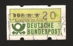 Stamps Germany -  Corneta de Correos