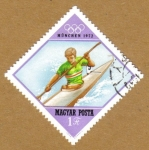 Stamps Hungary -  Munich 1972