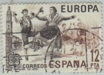 Stamps Spain -  Europa-Jota aragonesa-1981