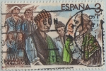 Sellos de Europa - Espaa -  Maestros de la zarzuela-(Gigantes y cabezudos)-1982
