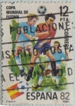 Stamps Spain -  copa mundial de futbol España´82-1981