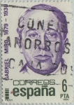 Sellos de Europa - Espaa -  Centenarios-Gabriel Miro-1981
