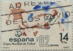 Stamps Spain -  copa mundial de futbol España´82-1982